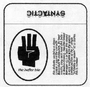 bless11s :: The Hafler Trio :: Infidelity to Reason :: Special Edition Diskette
