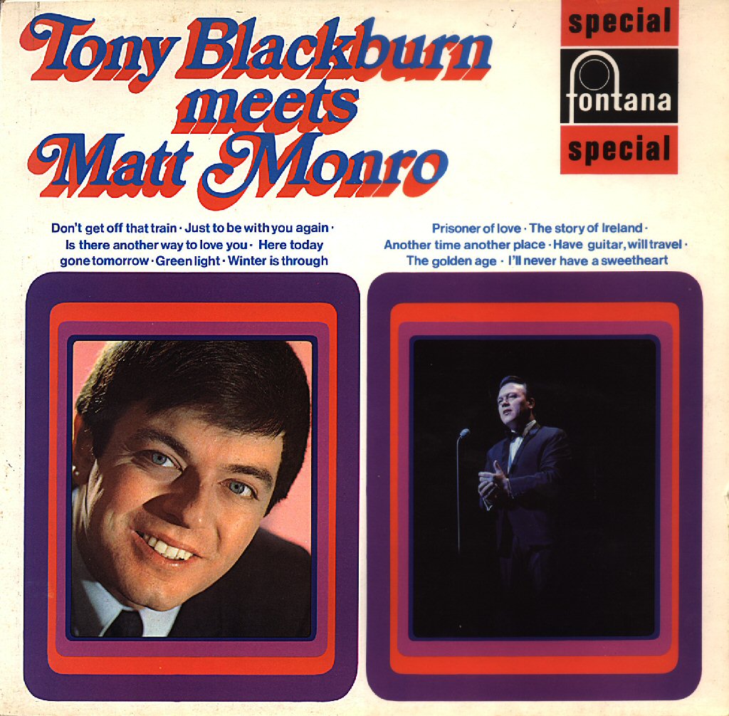 Tony Blackburn meets Matt Munro sleeve